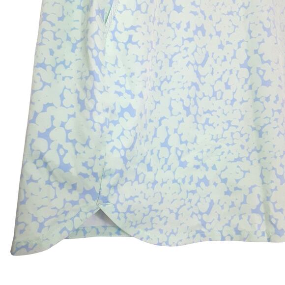 Vineyard Vines Printed Athletic Skort Aqua Sea Foam Green Womens 2 Pickleball - Picture 4 of 14